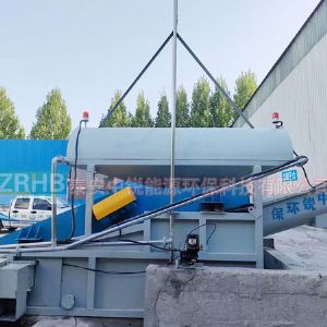 濟(jì)南振動式砂石分離機安裝案例